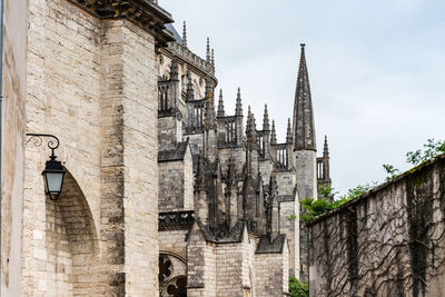 Low angle view of cathedral against sky