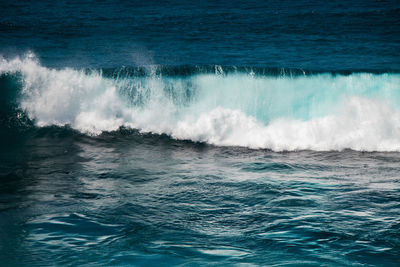 Scenic view of sea waves