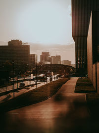 Buildings in city