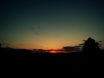 Scenic view of sky during sunset