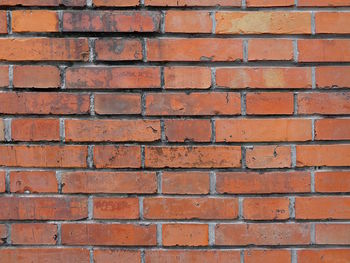 Full frame image of brick wall
