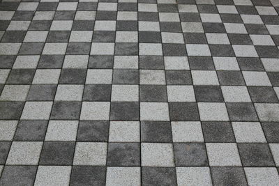 Full frame shot of tiled floor