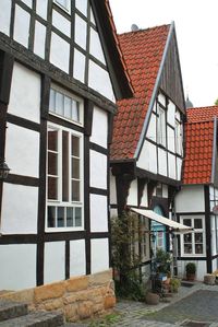 Houses against sky