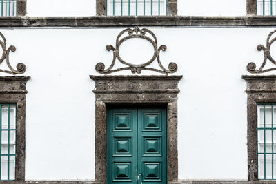 Low angle view of old building