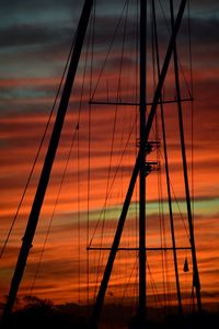 Scenic view of sunset sky