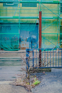 Close-up of built structure