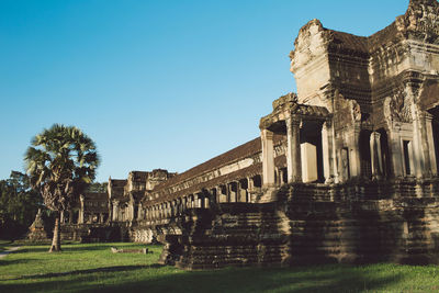 Old ruins against clear sky