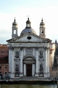 Low angle view of church