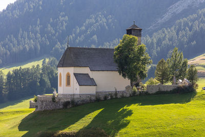 Scenic view of house