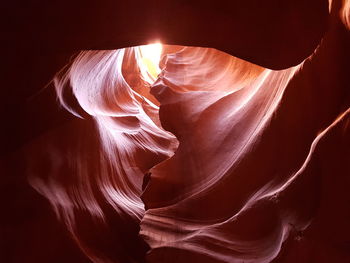 Scenic view of rock formations