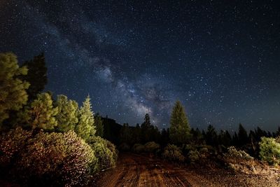 Milky way over red blanket rd