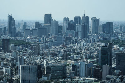 Skyscrapers in city