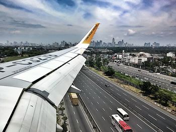 Cars moving on road