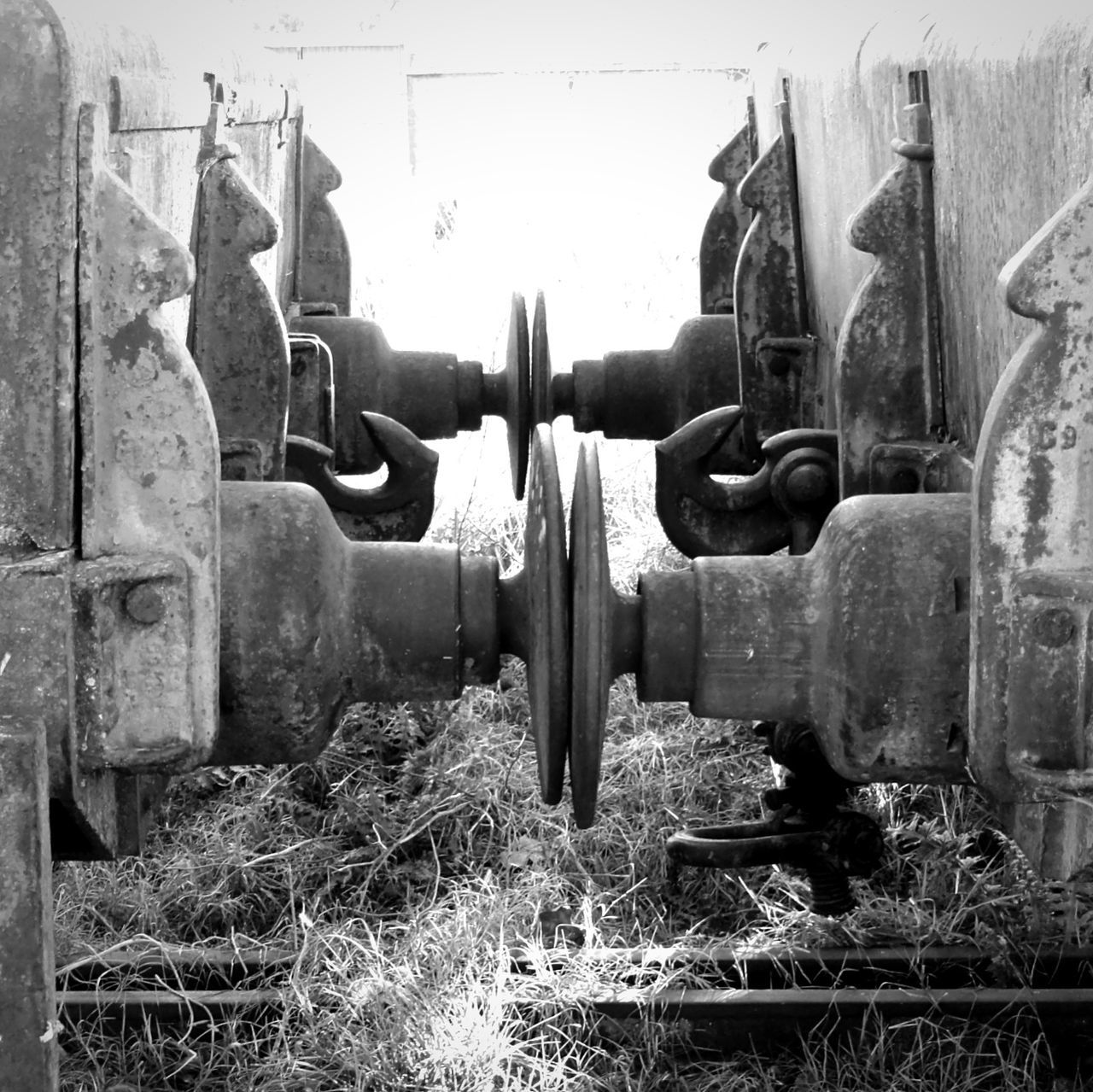 deterioration, obsolete, rusty, old, abandoned, run-down, metal, damaged, weathered, industry, day, built structure, building exterior, outdoors, field, factory, fence, wood - material, bad condition, metallic