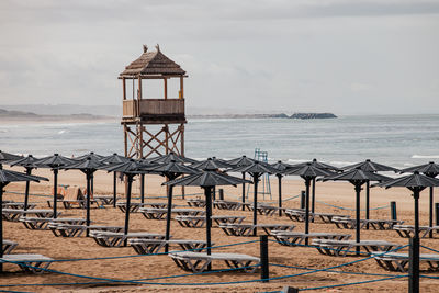 Agadir in morocco. travel destination on the shore of the atlantic ocean near the atlas mountains