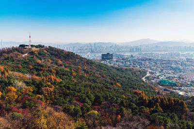 View of cityscape against sky