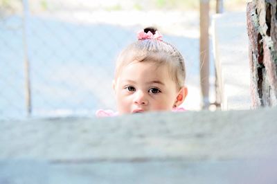 Portrait of young girl