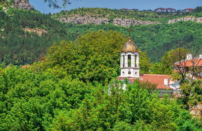 Assumption orthodox church in veliko tarnovo, on a sunny summer day