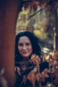 Portrait of a smiling young woman