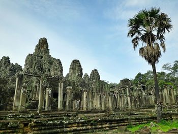 View of temple against sky
