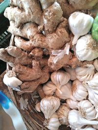 Full frame shot of nuts