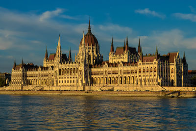 View of buildings at waterfront