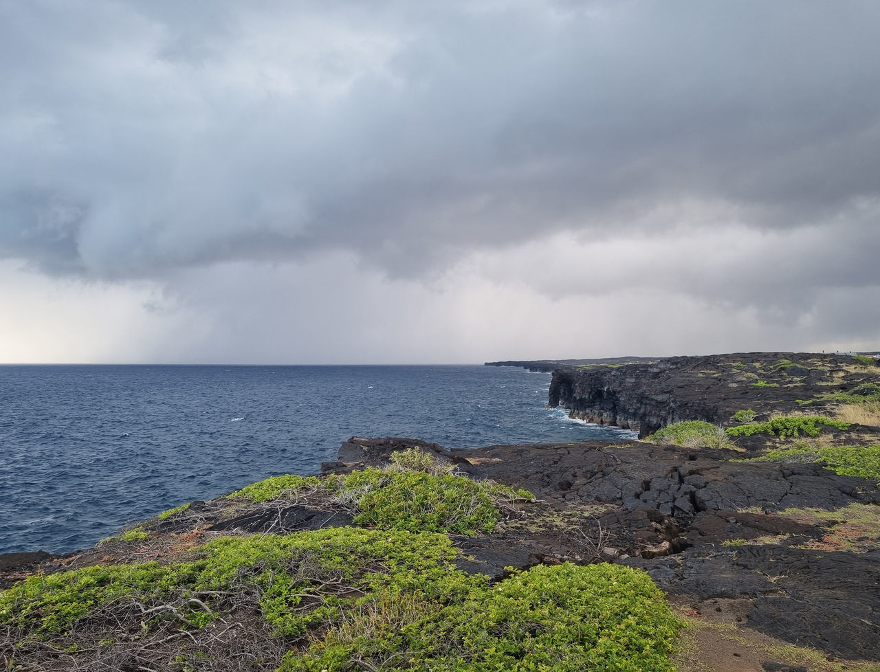 water, sky, cloud, sea, coast, ocean, beauty in nature, environment, horizon, land, shore, scenics - nature, nature, rock, beach, cliff, body of water, storm, landscape, horizon over water, terrain, overcast, travel destinations, no people, travel, storm cloud, coastline, dramatic sky, outdoors, tranquility, bay, tourism, day, seascape, cloudscape, non-urban scene, plant, tranquil scene, trip, holiday, island, vacation, hill, thunderstorm