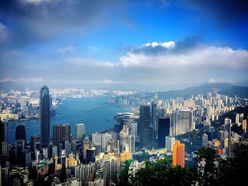 View of cityscape against sky