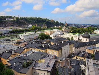 Cityview of salzburg, austria