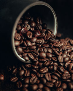 Close-up of coffee beans
