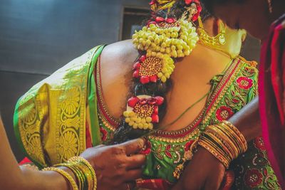 Traditional clothing in south india