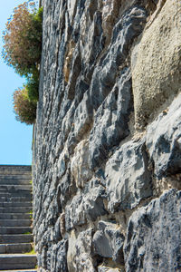 Low angle view of historical building