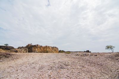 Panoramic view of landscape against sky