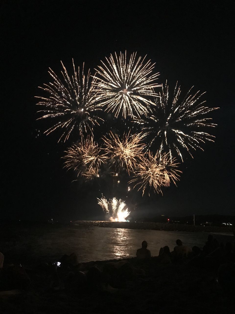 FIREWORK DISPLAY IN SKY