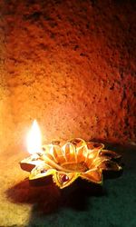 Close-up of fire
