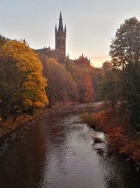 River passing through a city