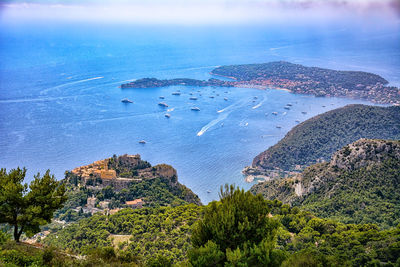 Stunning view over the french riviera