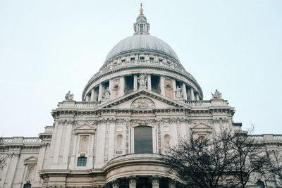 Low angle view of building against sky