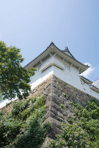 Low angle view of historical building