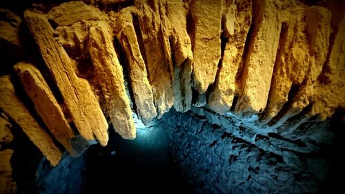 Close-up of cave