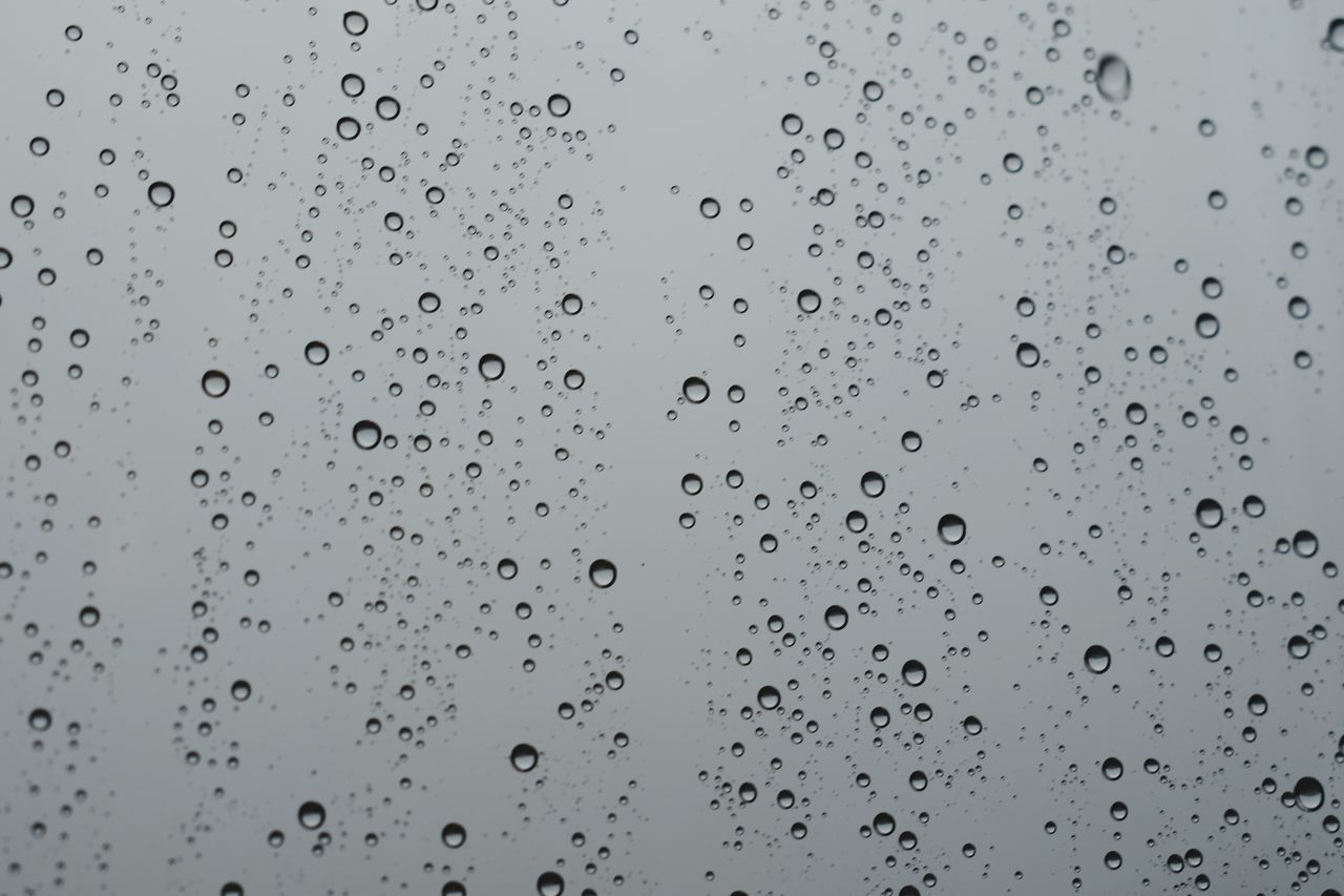 drop, backgrounds, water, wet, full frame, no people, window, raindrop, nature, purity, indoors, close-up, day