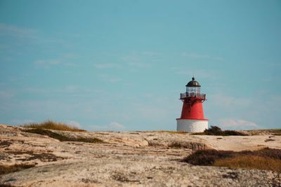 Lighthouse against sky