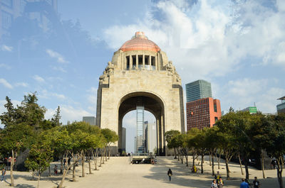 View of historic building against sky