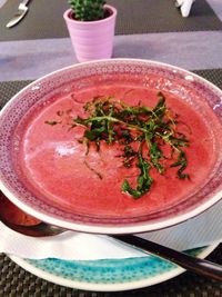 Close-up of food in bowl