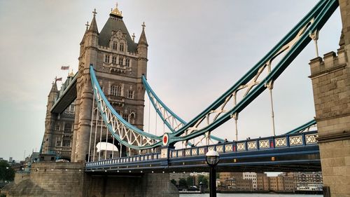 Low angle view of bridge