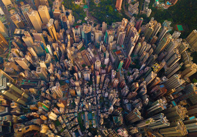 Aerial view of cityscape