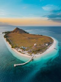 Kenawa island in indonesia 