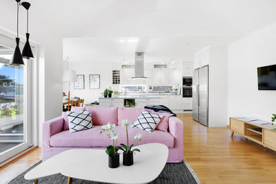 Interior of modern living room