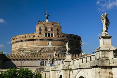 The angels of the castel sant angelo