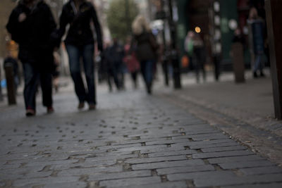 Group of people walking outdoors